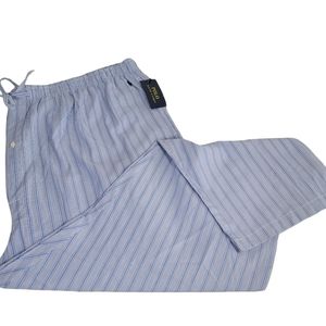 Polo Ralph Lauren Big & Tall Light Weight Pajama Stripe Pants Sz. 4XL New WT.